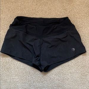 MPG Black running shorts with liner